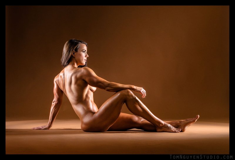 Sports girls naked, Fitness model of a girl nude, Fitness erotica
