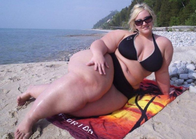 Marina blondinova, Fat girls in a swimsuit, Fat girl on the beach