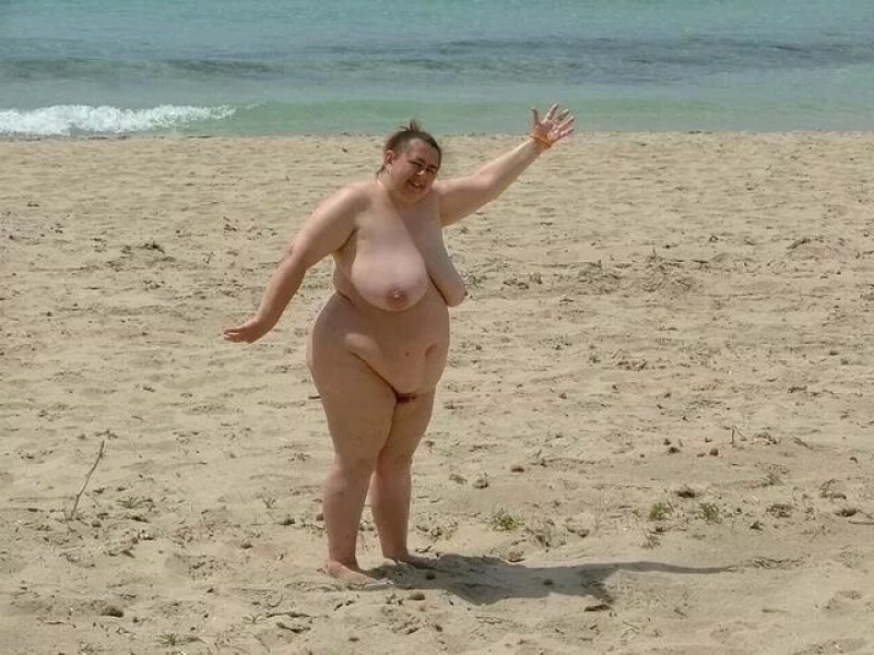 Bbw nudist on the beach, Naked thick women on the beach, Fat on the beach