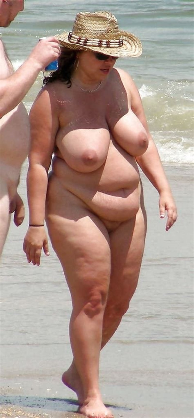 Fat naked women on the beach, Full on the beach, Full women on the beach