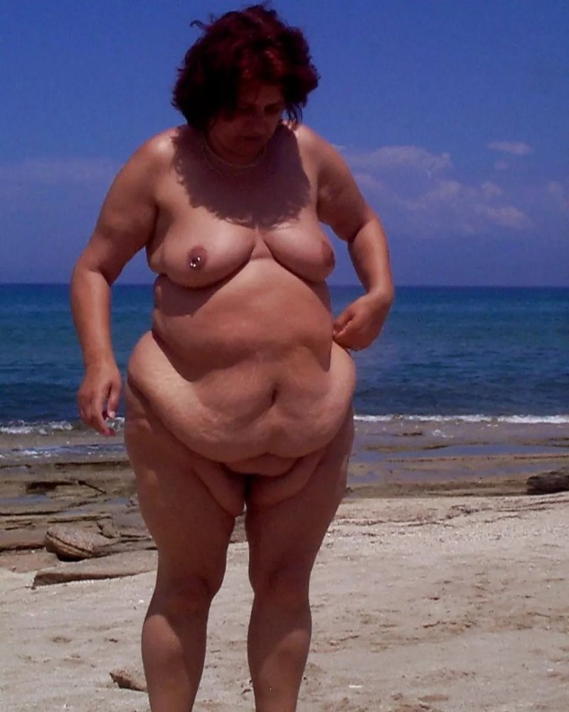 Naked fat nudists, Old thick nudists, Naked grandmothers on the beach porn