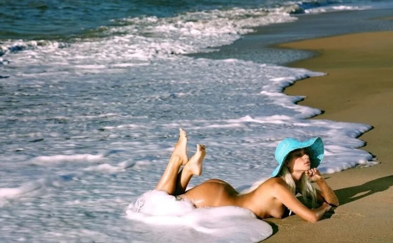 Caribbean sea girls, Erotic photo shoot at sea, Erotica beach
