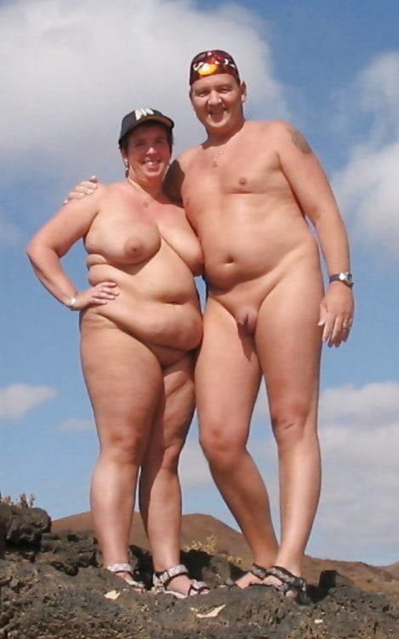 Naked fat pairs on the beach, Fat nudists, Naked thick women on the beach