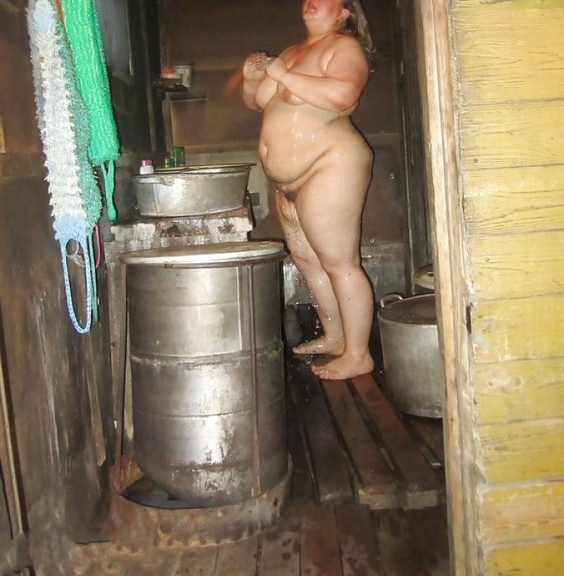 Naked fat women in the bathhouse, Village women in a bath, Bbw in a bath