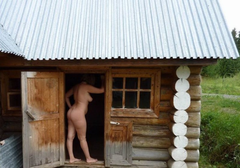 Naked women in a village bath, In a village bath, Naked girls in a village bath