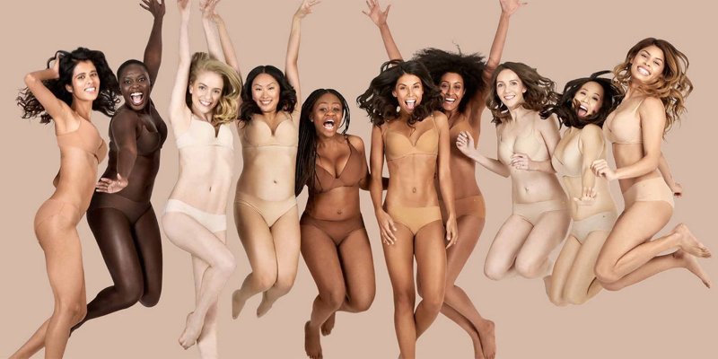 Naked women of all races, Naked women of different nations, Naked women of different races