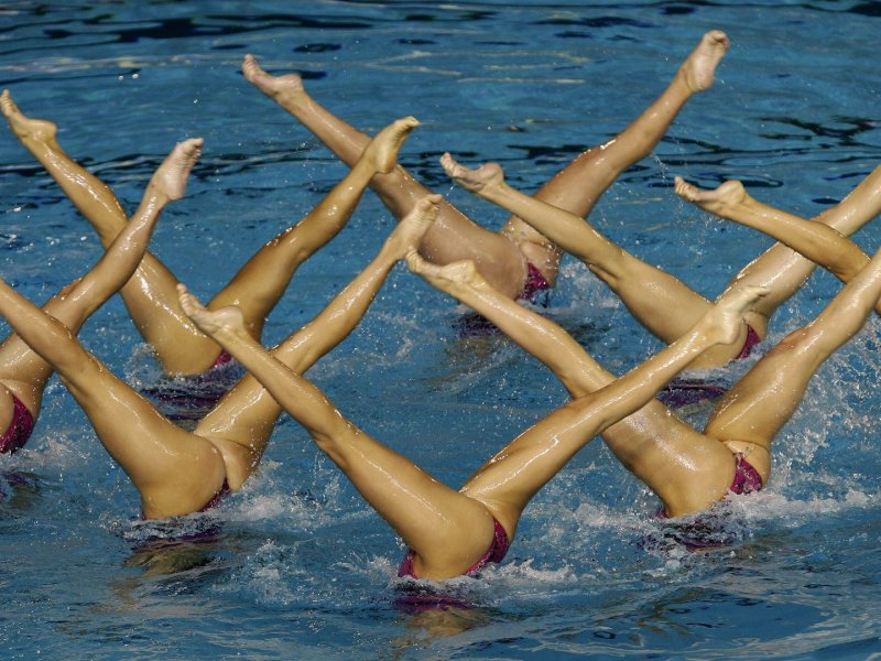 Synchronized swimming synchronizers, Synchronized swimming naked, Synchronous swimming synchronizers