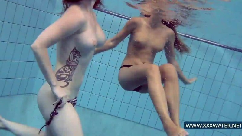 Aqua basin nudism, Nudian pool henai masturbation, Naked beauties under water