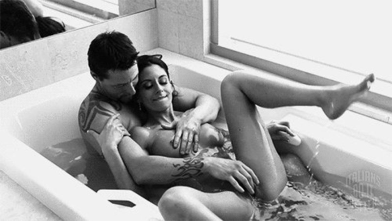 Erotic gif in the bathroom, Lex in baths, Beautiful sex in the bathroom