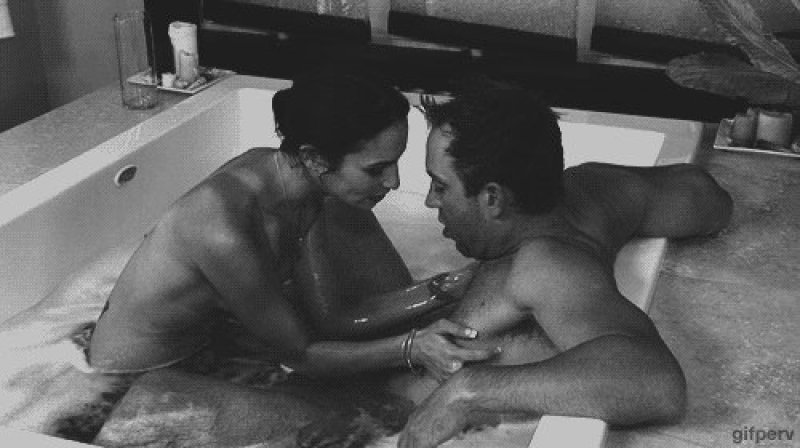 Erotic gif in the bathroom, Lex in baths, Beautiful sex in the bathroom