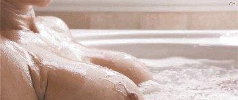 Beautiful naked women in the bathroom, Beautiful woman in the bathroom, Girl in the bathroom with foam