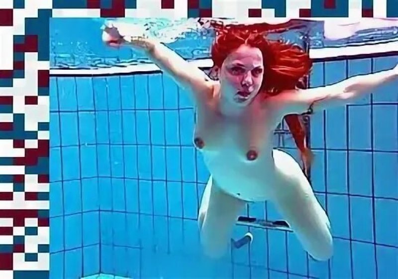 Naked synchronizers in the pool, In the pool naked, Under water porn