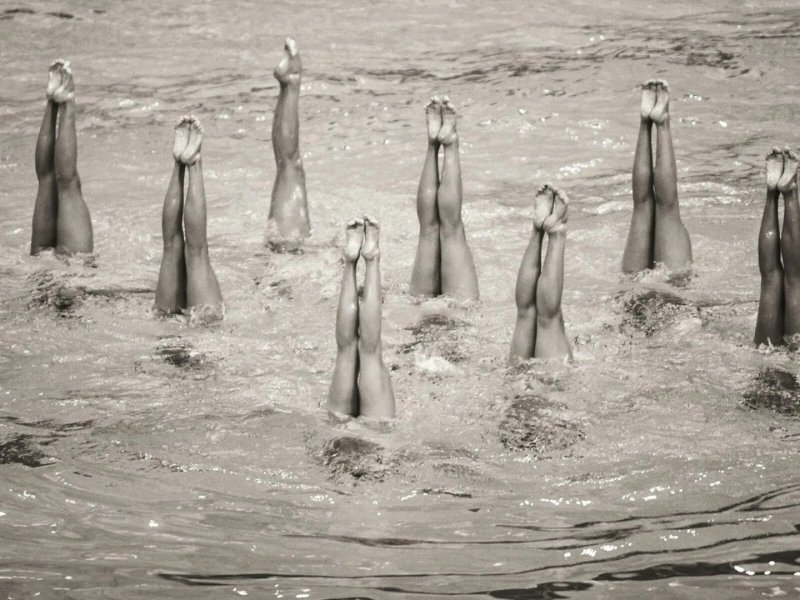 Sports swimming naked, Synchronous swimming naked, Synchronous swimming naked