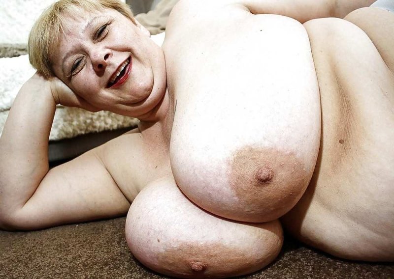Elderly with big tits, Big boobs of old women, Naked old women with big tits