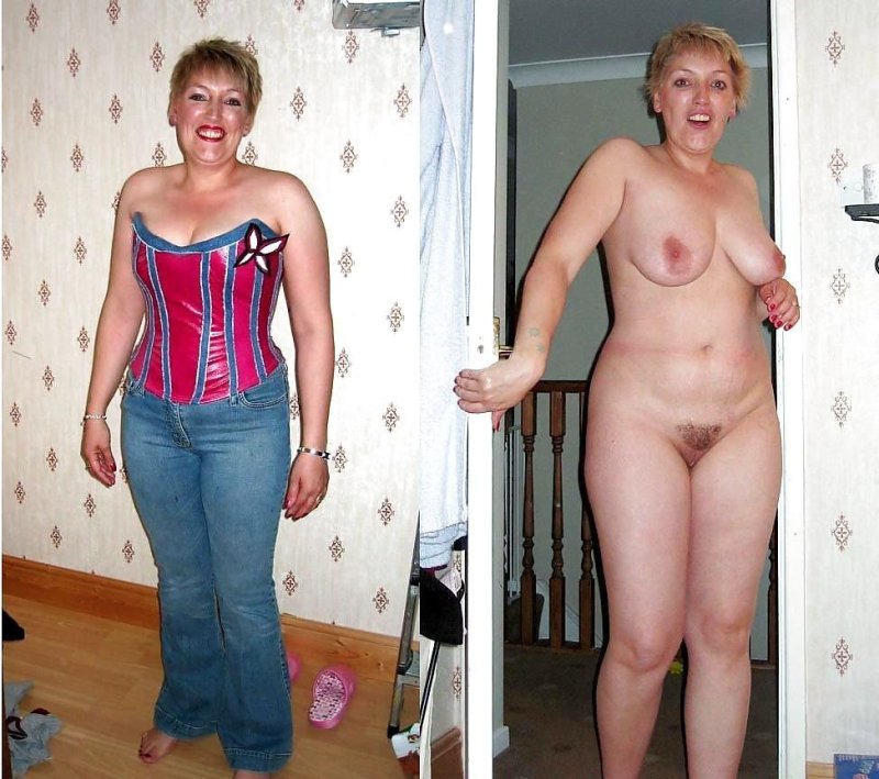 Dressed undressed mature slave, Jeans on full, Jeans on full women