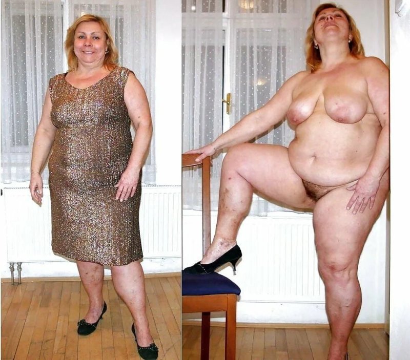 Fat women dressed striped, Fat women without clothes, Separate full women