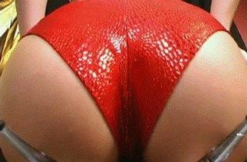 Big butt in red panties, Porn in red panties, Ass in red underpants