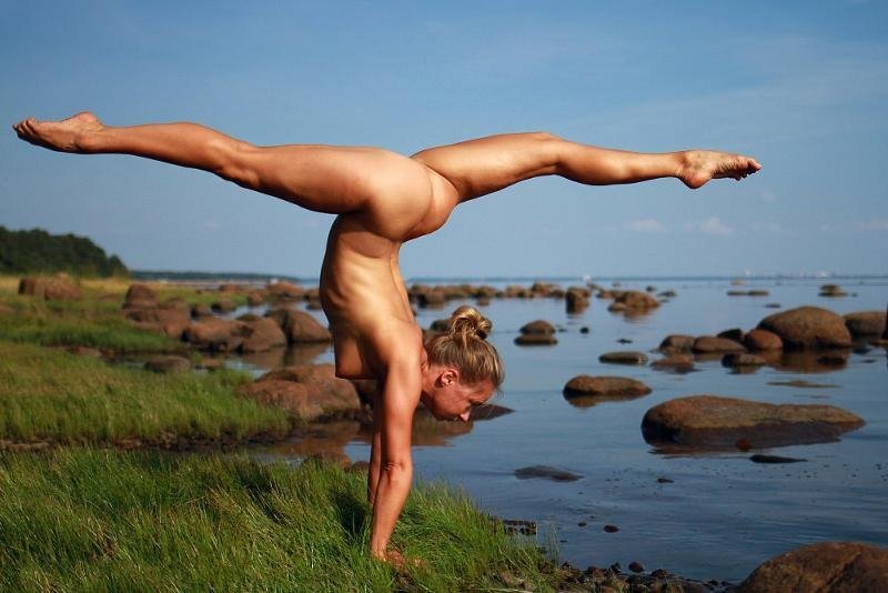 Anastasia zavistovskaya xxx, Naked gymnasts in nature, Naked yoga