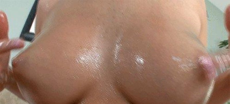 Close up, Wet tits close -up, Porn