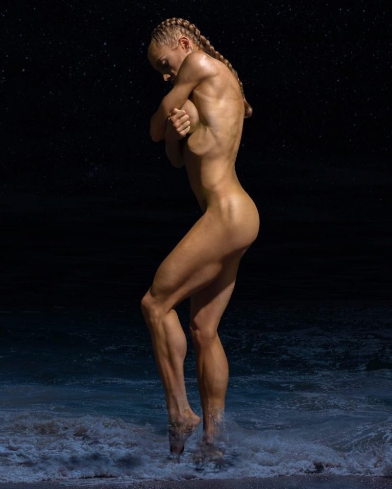 Naked fitness, Samantha Skolkin, Pooped girl Naked