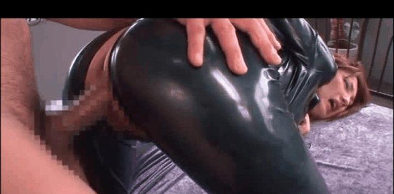 Girls in leggings latex anal, Porn, Leather leggings