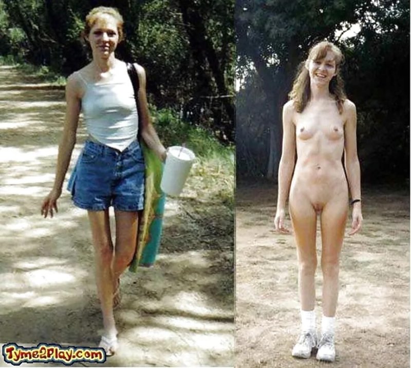Schoolgirl dress undress private, Very thin girl, Thin girl
