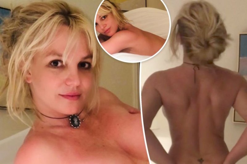 Spears posted a photo naked, Britney Spears, Britney drain
