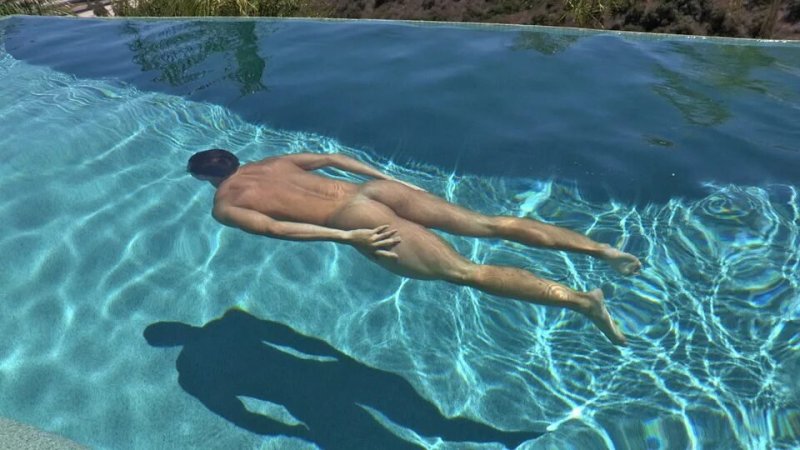 Boys in pool shower hentai, Nudism, Swimming