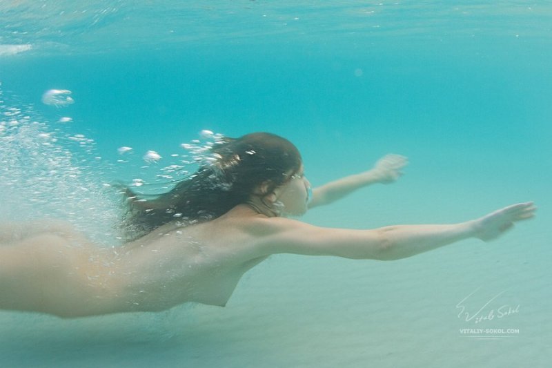 Underwater shooting nude, Naked photo shoot underwater, Nudism