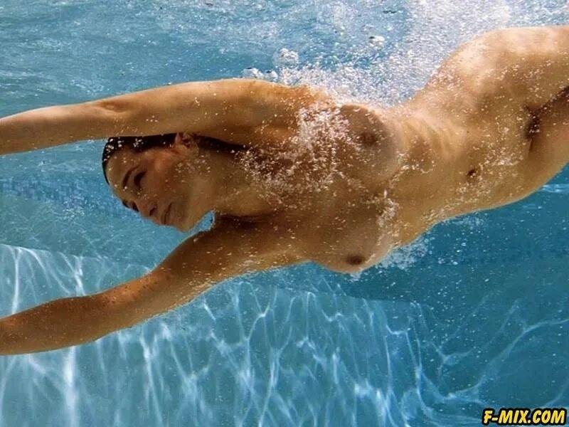 Girls swim naked, Naked girls under water, Naked women under water