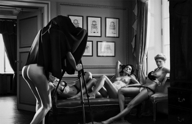 Erotic photo shoot, Photo shoots in the style of nude, Nun