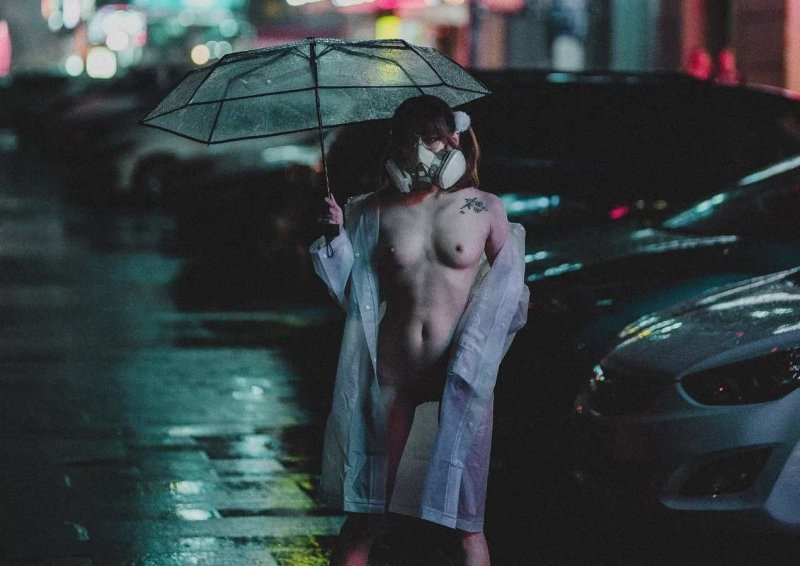Extotic not harry, Rainy night, In the rain