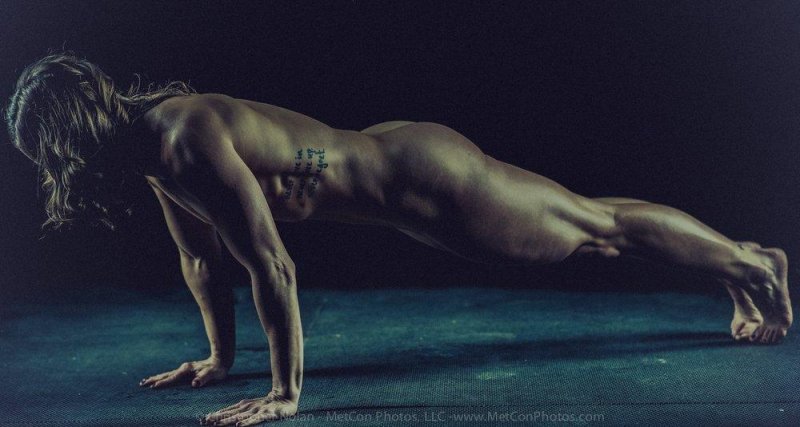 Crossfit women are naked, Bodybuilding girl, Sports girl Erotica