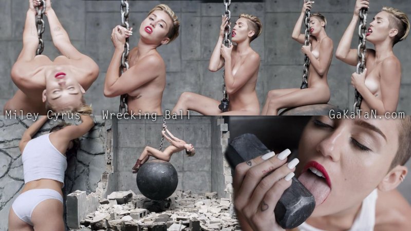 Naked miley cyrus, Miley Cyrus Wrecking Ball, Wrecking ball miley cyrus