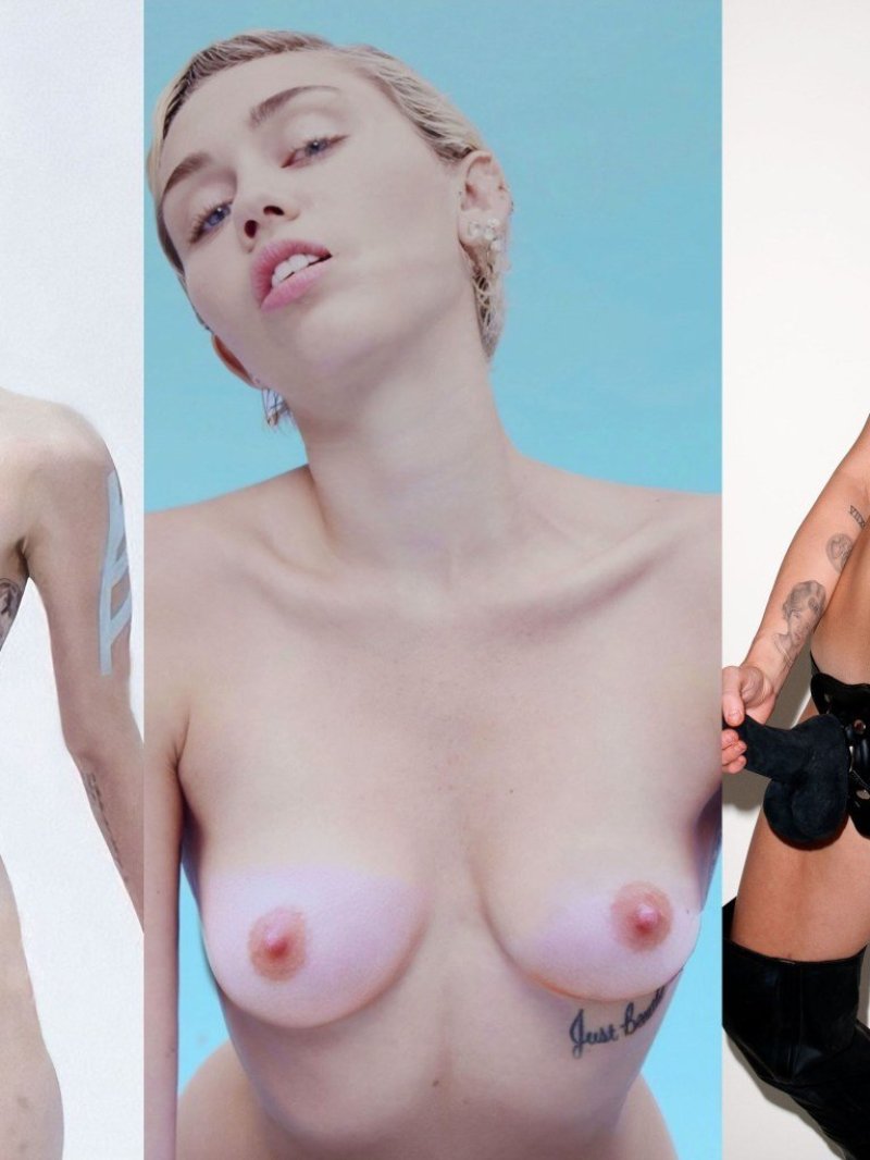 Minlie Cyrus, Naked Miley Cyrus, Miley Cyrus naked on stage