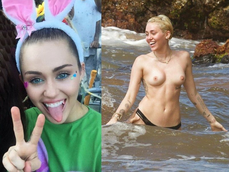 Naked miley cyrus drain, Miley Cyrus Topless, Naked Miley Cyrus Cumshot