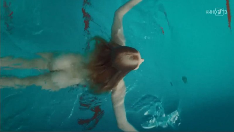 Selena Werner, Girl in the pool, Naked in the pool