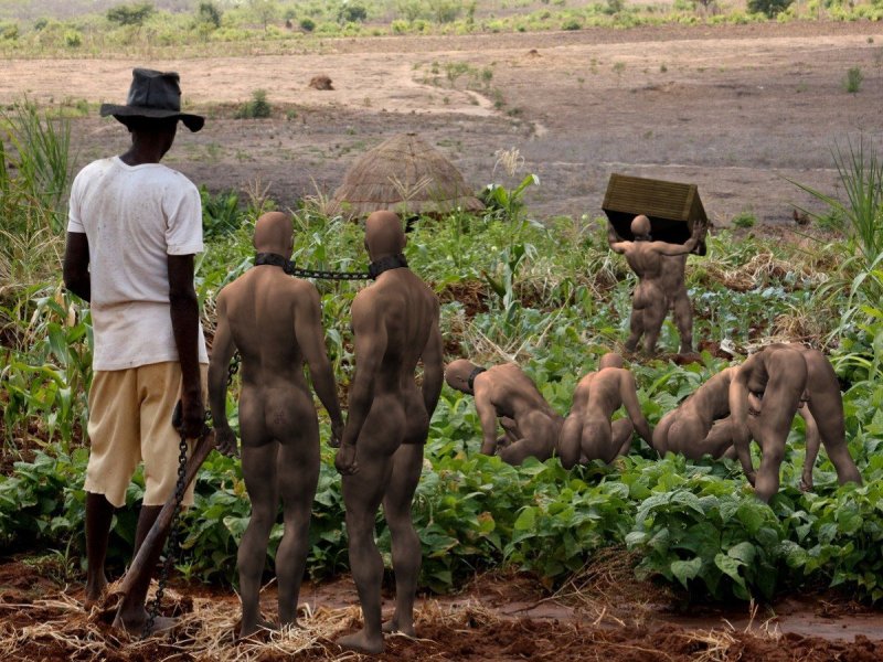 Naked slaves on plantations, Agriculture in Africa, Agriculture of Africa