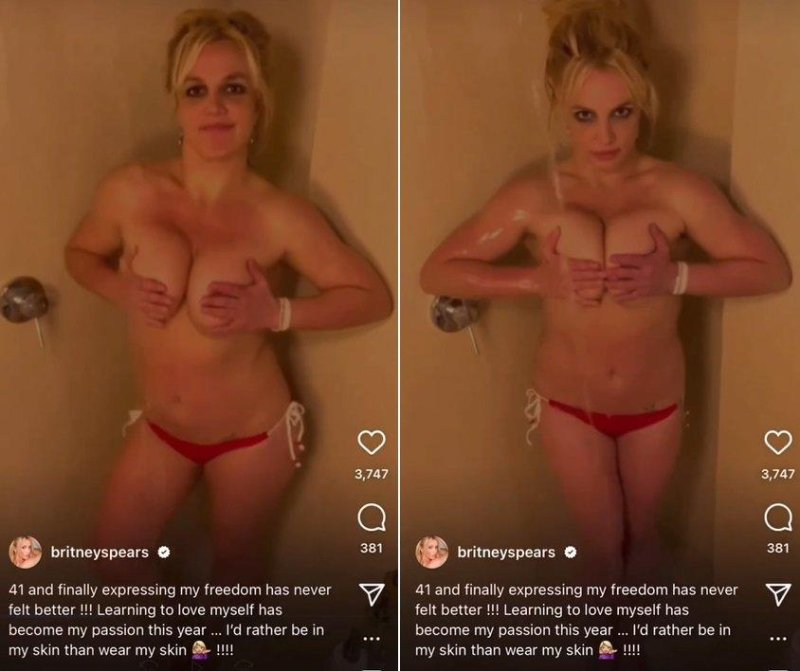 Britney spears dances naked, Britney Spears naked in the shower, Britney Spears merged