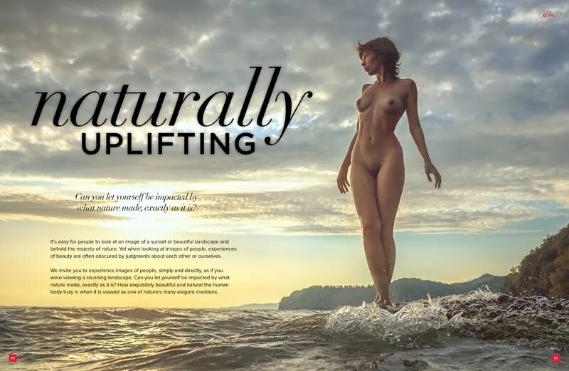 Maria vladisik nyu model, Nudism, Nude nature