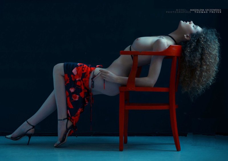 Magdalena, Erotic, Fest photo shoot