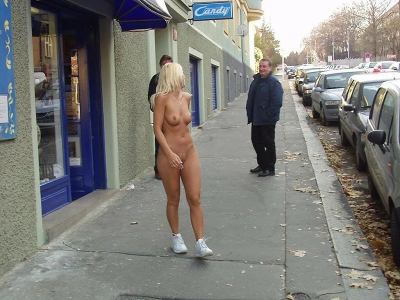 Naked lenka in public, Naked girls on the streets, Naked in public