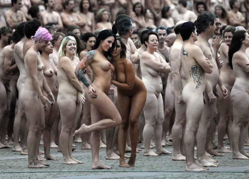 Unusual naked women, Naked women humanity, A crowd of naked women