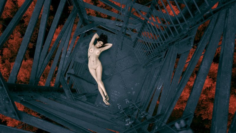 Erotic photo shoot in the castle, Photographer Alexander Ivakhin Nude, Aesthetics of naked girls