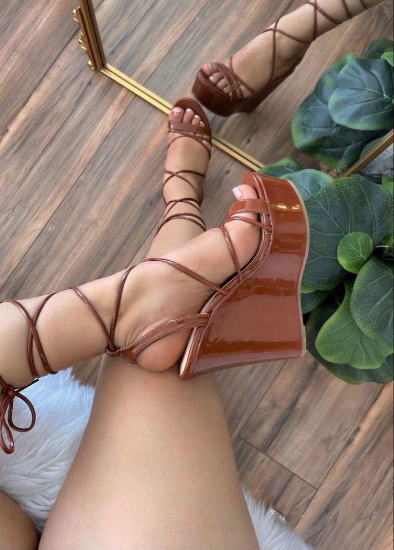 Fingons Platform, Heeled sandals, High -heeled shoes