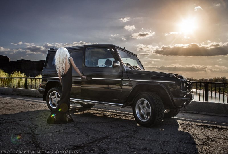 Mercedes Benz Gelendvagen, Mercedes Gelik Vlad A, Photoshoot with Gelik