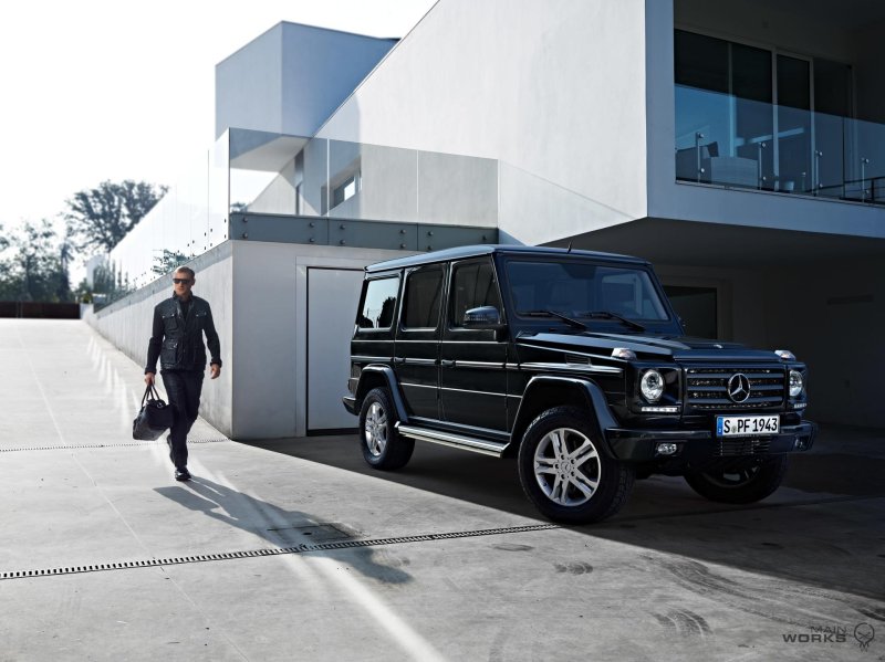 Gelendvagen Mercedes, Dommersedeshelendvagen, Mercedes benz g class w