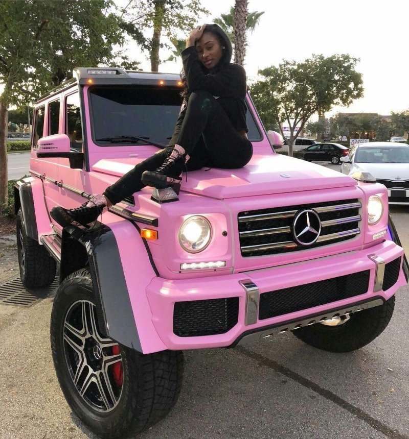 Mercedes Gelendvagen Pink, Golendvagen Pink, Pink Mercedes
