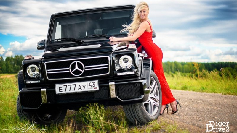 Mercedes benz g amg, Mercedes G AMG and Girls, Mercedes Benz G