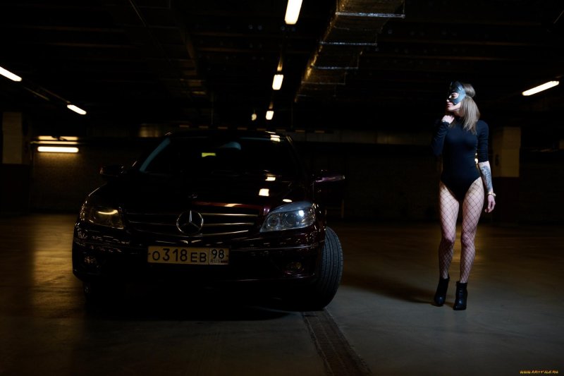 Girl on Mercedes, Mercedes benz clc, Mercedes CLC